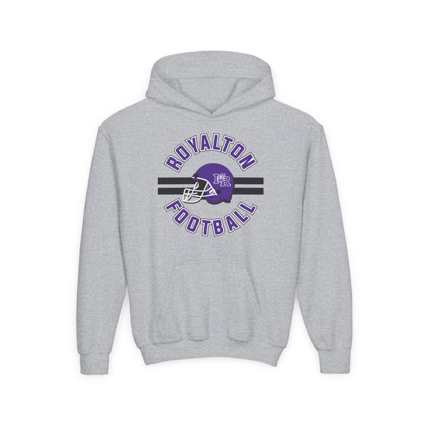 *YOUTH* Royalton Football Heavy Blend Hooded Sweatshirt