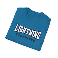 Lightning Fastpitch Unisex Tri-Blend Crew Tee