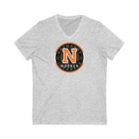 Normandy Hockey Unisex Jersey Short Sleeve V-Neck Tee