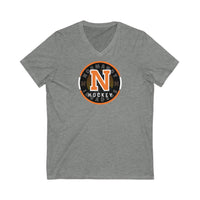 Normandy Hockey Unisex Jersey Short Sleeve V-Neck Tee