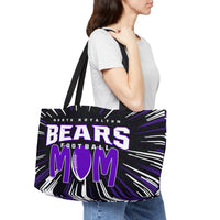 Mom Bears Football Weekender Tote Bag