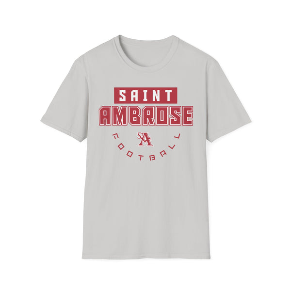 St. Ambrose Football Unisex Tri-Blend Crew Tee