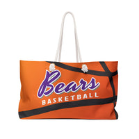 Bears Basketball Weekender Bag