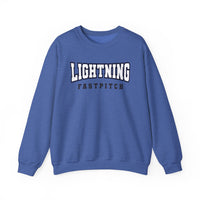 Lightning Fastpitch Unisex Heavy Blend™ Crewneck Sweatshirt