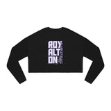 Women's Cropped Bears Basketball Sweatshirt