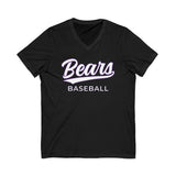 Bears Baseball V-neck Unisex Jersey Short Sleeve