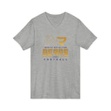 NR Football V-neck Unisex Jersey Short Sleeve