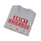 St. Ambrose Lacrosse Unisex Tri-Blend Crew Tee