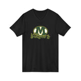Medina Athletic Boosters Script V-neck Unisex Jersey Short Sleeve