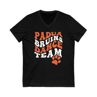 Padua Dance Team Unisex Jersey Short Sleeve V-Neck Tee