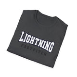 Lightning Fastpitch Unisex Tri-Blend Crew Tee