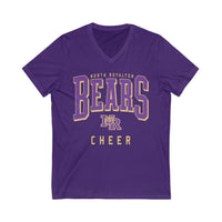 Bears *Cheer* V-neck Unisex Jersey Short Sleeve