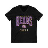 Bears *Cheer* V-neck Unisex Jersey Short Sleeve