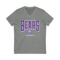 Bears Football V-neck Unisex Jersey Short Sleeve