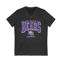 Bears Football V-neck Unisex Jersey Short Sleeve