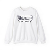 Lightning Fastpitch Unisex Heavy Blend™ Crewneck Sweatshirt