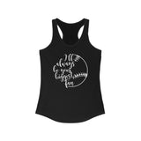 Biggest Fan Baseball/Fastpitch Women's Ideal Racerback Tank