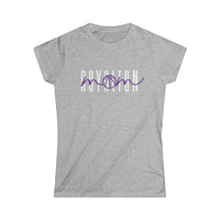 Ladies Basketball Mom Softstyle Tee