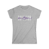 Ladies Basketball Mom Softstyle Tee