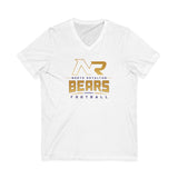 NR Football V-neck Unisex Jersey Short Sleeve