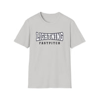 Lightning Fastpitch Unisex Tri-Blend Crew Tee