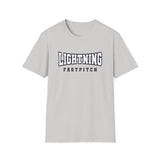 Lightning Fastpitch Unisex Tri-Blend Crew Tee