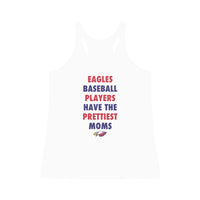 Eagles Prettiest Moms Women's Tri-Blend Racerback Tank