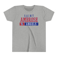 *YOUTH* St. Ambrose Short Sleeve Tee