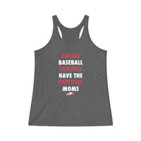 Eagles Prettiest Moms Women's Tri-Blend Racerback Tank