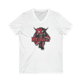 V-neck Wildcats Unisex Jersey Short Sleeve