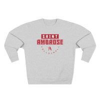 St. Ambrose Volleyball Unisex Premium Crewneck Sweatshirt