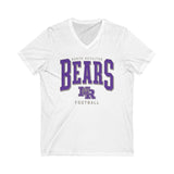 Bears Football V-neck Unisex Jersey Short Sleeve