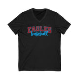Eagles V-neck Unisex Jersey Short Sleeve