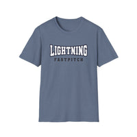 Lightning Fastpitch Unisex Tri-Blend Crew Tee