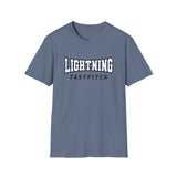 Lightning Fastpitch Unisex Tri-Blend Crew Tee