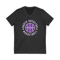 Royalton Round Basketball Unisex Short Sleeve V-Neck Tee