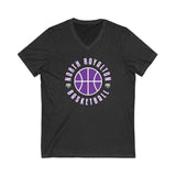 Royalton Round Basketball Unisex Short Sleeve V-Neck Tee