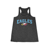 Eagles Baseball Women's Flowy Racerback Tank