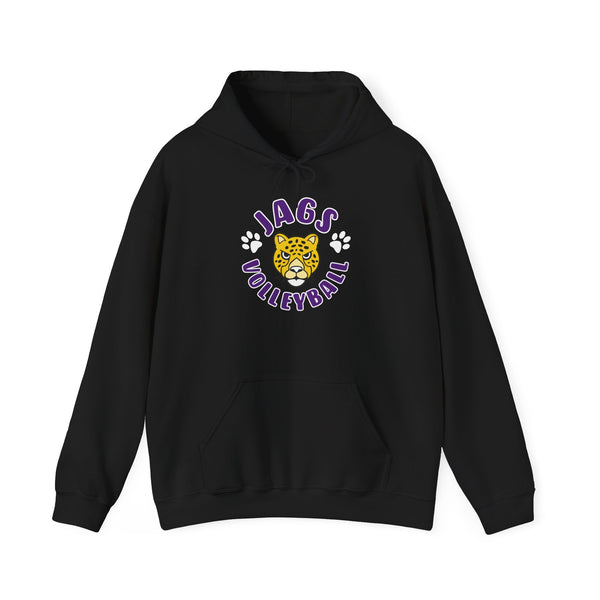 Jags Volleyball Heavy Blend Hooded Sweatshirt