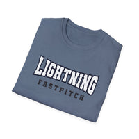 Lightning Fastpitch Unisex Tri-Blend Crew Tee