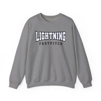Lightning Fastpitch Unisex Heavy Blend™ Crewneck Sweatshirt