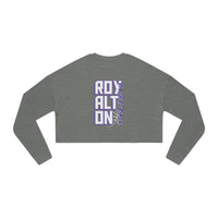 Women's Cropped Bears Basketball Sweatshirt