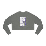Women's Cropped Bears Basketball Sweatshirt