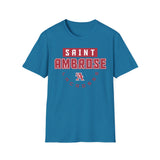 St. Ambrose Lacrosse Unisex Tri-Blend Crew Tee