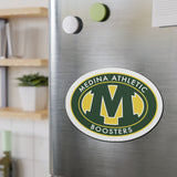 Medina Athletic Boosters Green Car Magnet Kiss-Cut Magnets