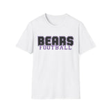 Bears Football Unisex Softstyle T-Shirt