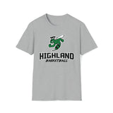 Highland Basketball Unisex Tri-Blend Crew Tee