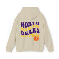 Light Bears Basketball Groovy Unisex Premium Pullover Hoodie