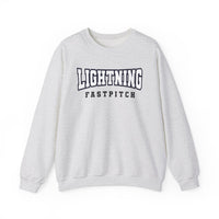 Lightning Fastpitch Unisex Heavy Blend™ Crewneck Sweatshirt