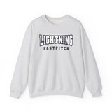 Lightning Fastpitch Unisex Heavy Blend™ Crewneck Sweatshirt